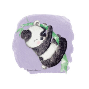 Panda Bebé y su Bambú