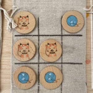 3 en Raya Artesanal – Gatito
