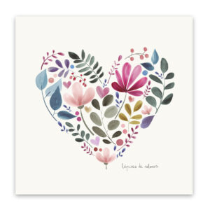 Corazón Floral Invierno
