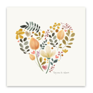 Corazón Floral Verano