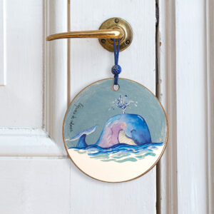 🐋 Colgador de puerta “Ballena Dulce”