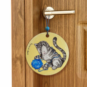Colgador de Puerta de Gato 🐾✨