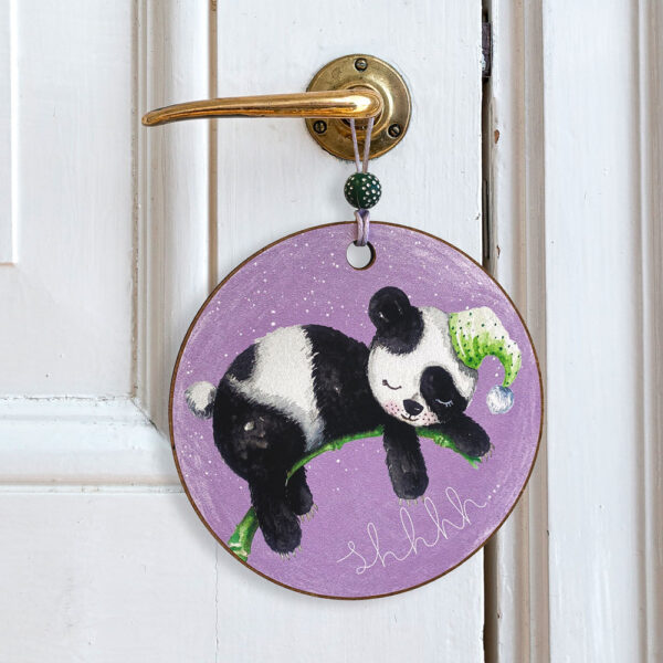 Colgador de Puerta Panda 🐼💤 - Imagen 2